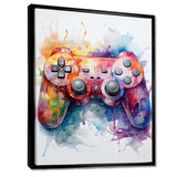 Colorful Video Game Gameplay Bliss - Fashion Canvas Wall Art