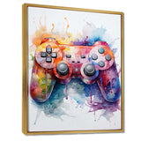 Colorful Video Game Gameplay Bliss - Fashion Canvas Wall Art