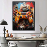 Colorful Video Game Gameplay Delight I - Fashion Canvas Wall Art