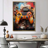 Colorful Video Game Gameplay Delight I - Fashion Canvas Wall Art