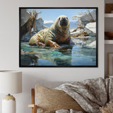 Walrus Arctic Serenade - Walrus Home Decor Art