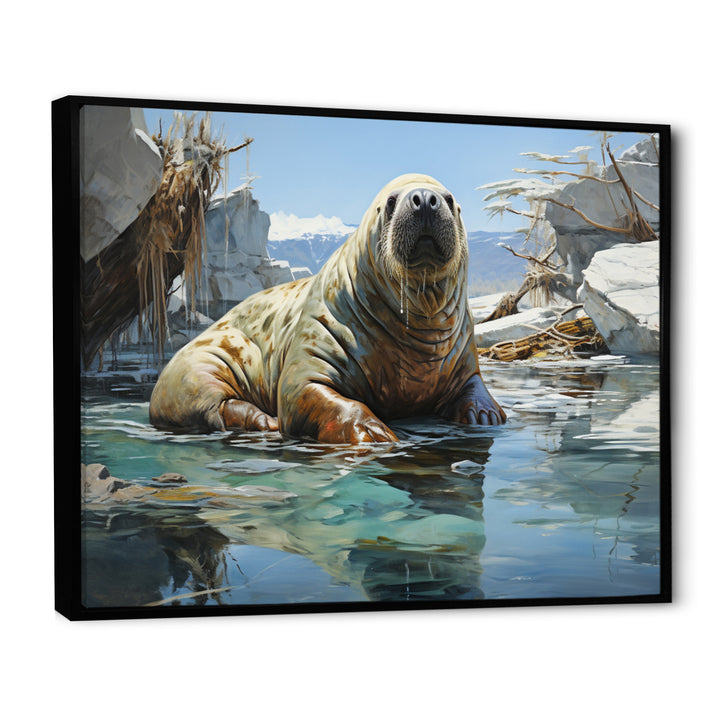 Walrus Arctic Serenade - Walrus Home Decor Art