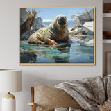 Walrus Arctic Serenade - Walrus Home Decor Art