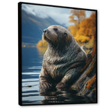 Walrus Coastal Reflections - Walrus Wall Decor