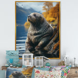 Walrus Coastal Reflections - Walrus Wall Decor