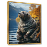 Walrus Coastal Reflections - Walrus Wall Decor