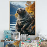 Walrus Coastal Reflections - Walrus Wall Decor