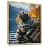 Walrus Coastal Reflections - Walrus Wall Decor
