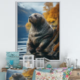 Walrus Coastal Reflections - Walrus Wall Decor