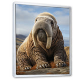 Walrus Majestic Ivory - Brown Walrus Wall Art