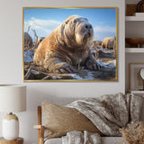 Walrus Tundra King - Walrus Home Decor Art
