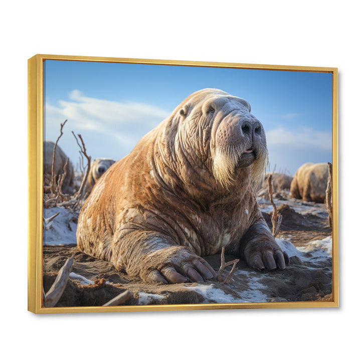 Walrus Tundra King - Walrus Home Decor Art