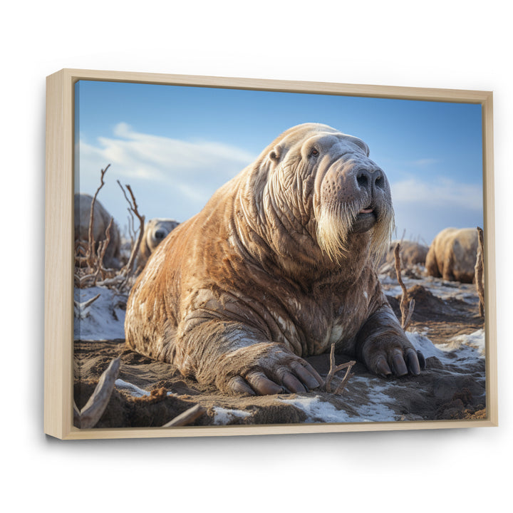 Walrus Tundra King - Walrus Home Decor Art