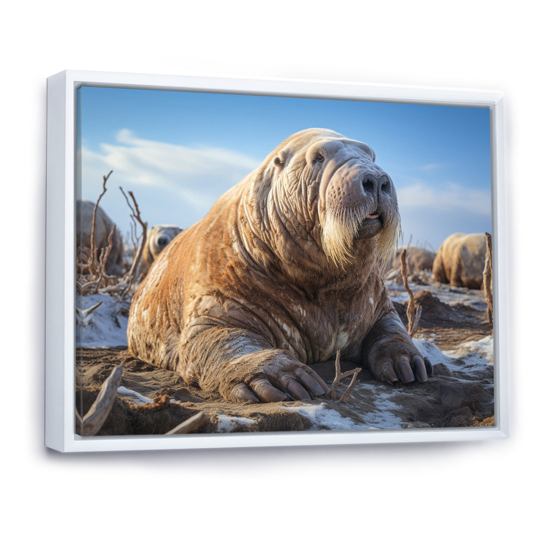 Walrus Tundra King - Walrus Home Decor Art