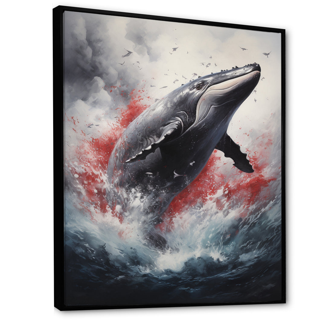 Whale Gentle Giants - Whale Bedroom Wall Art
