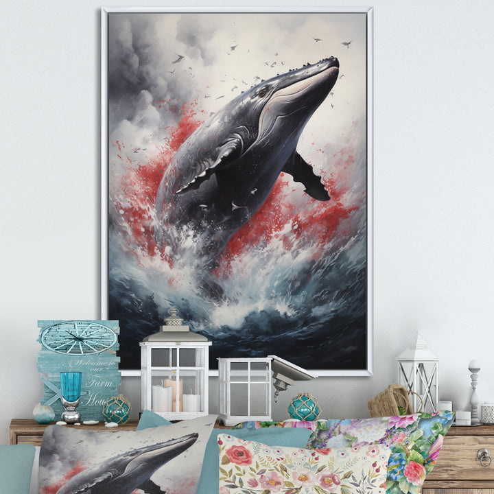Whale Gentle Giants - Whale Bedroom Wall Art