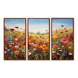 Colorful Wildflowers Meadow Blooms I - Multi-Panels