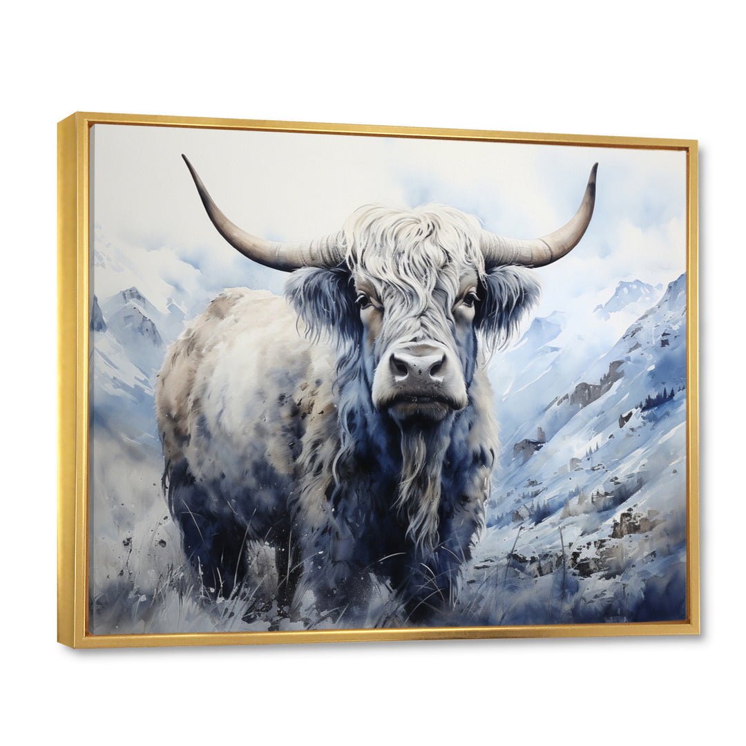 Yaks Majestic Grace Pointillism - Yaks Wall Decor