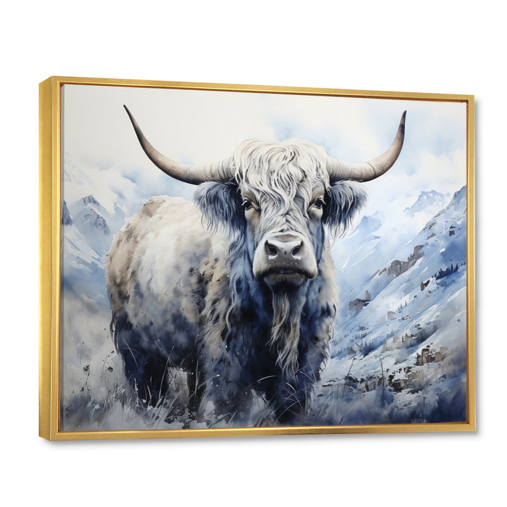 Yaks Majestic Grace Pointillism - Yaks Wall Decor