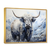 Yaks Majestic Grace Pointillism - Yaks Wall Decor