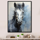 Zebra Bold Brushstrokes - Zebra Canvas Wall Art
