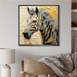 Black Yellow Zebra This - White Zebra Wall Art
