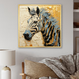 Black Yellow Zebra This - White Zebra Wall Art