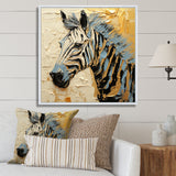 Black Yellow Zebra This - White Zebra Wall Art