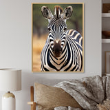 Zebra Patterns In - Zebra Living Room Wall Art