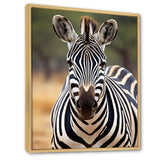 Zebra Patterns In - Zebra Living Room Wall Art