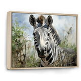 Zebra Stripes In Jungle - Zebra Bedroom Wall Art