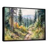 Little Road In Mountain Landscape X - Landscapes Canvas Wall Art