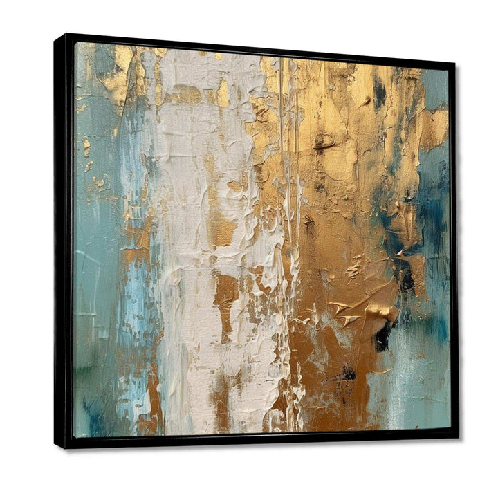 Gilded Daydreams VII - Abstract Canvas Wall Art