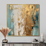 Gilded Daydreams VII - Abstract Canvas Wall Art