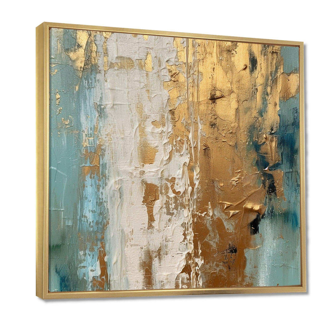 Gilded Daydreams VII - Abstract Canvas Wall Art
