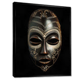 Ethnical Traditional African Mask IV - People Canvas Wall Art