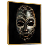 Ethnical Traditional African Mask IV - People Canvas Wall Art