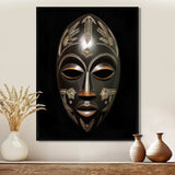 Ethnical Traditional African Mask V - People Canvas Wall Art