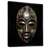 Ethnical Traditional African Mask V - People Canvas Wall Art