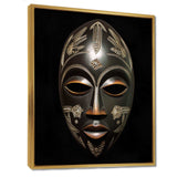 Ethnical Traditional African Mask V - People Canvas Wall Art