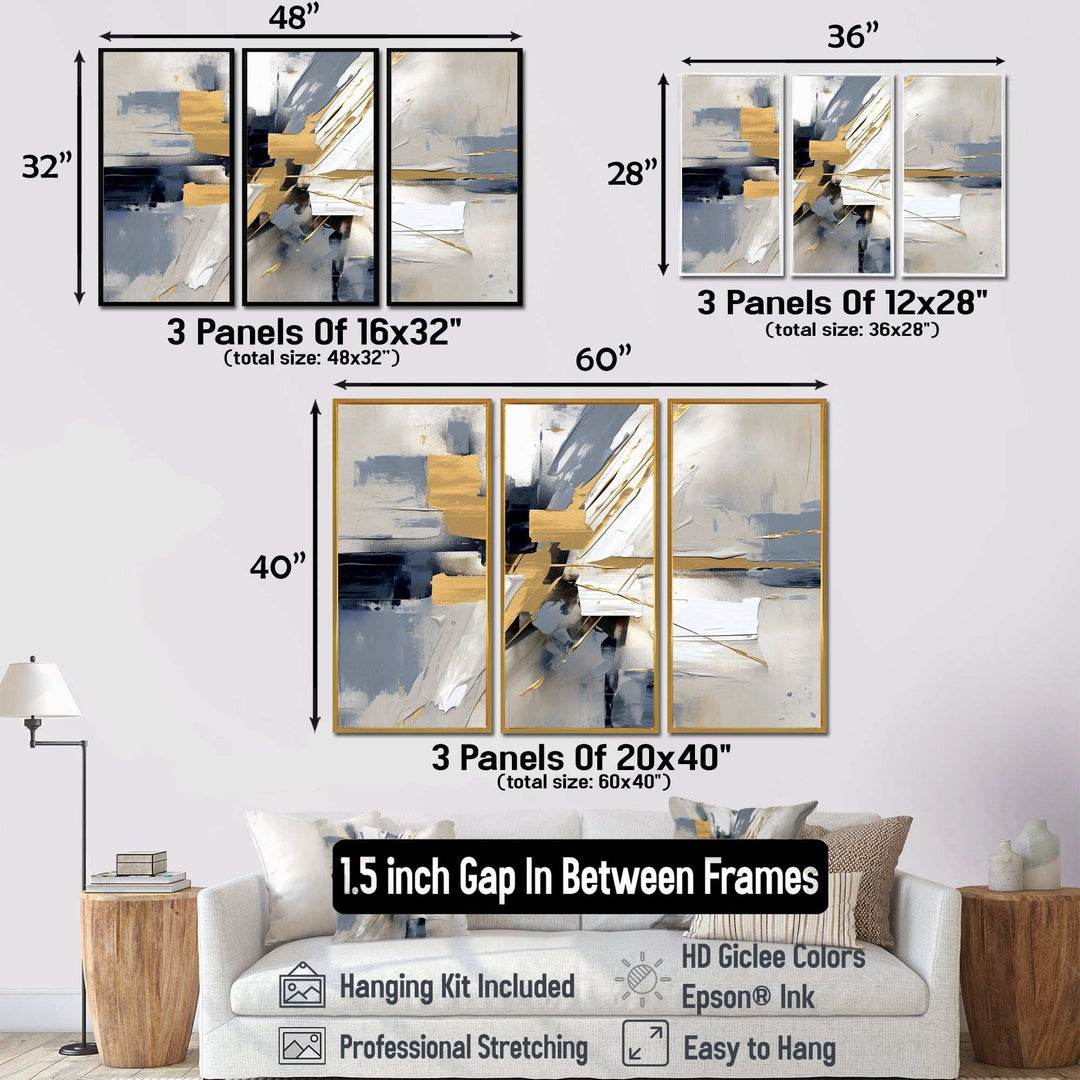 USA Great Smoky Mountains Landscape I - Multi-Panel Canvas Prints