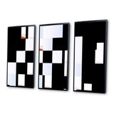 Orange Blue Fractal Fluidity I - Multi-Panels