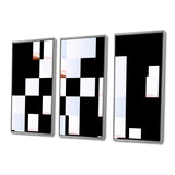 Orange Blue Fractal Fluidity I - Multi-Panels