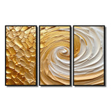 Gold Eternal Swirl I - Multi-Panels