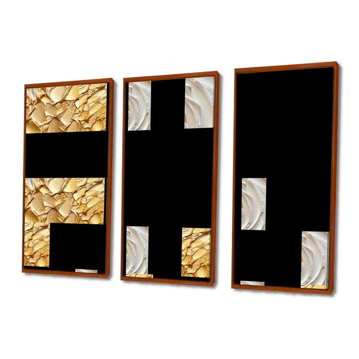 Gold Eternal Swirl I - Multi-Panels