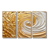Gold Eternal Swirl I - Multi-Panels