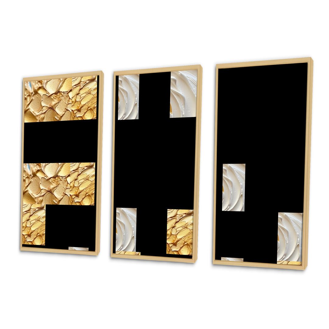 Gold Eternal Swirl I - Multi-Panels