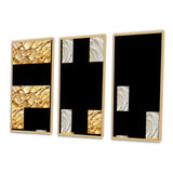 Gold Eternal Swirl I - Multi-Panels