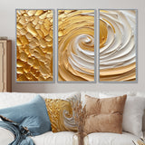 Gold Eternal Swirl I - Multi-Panels