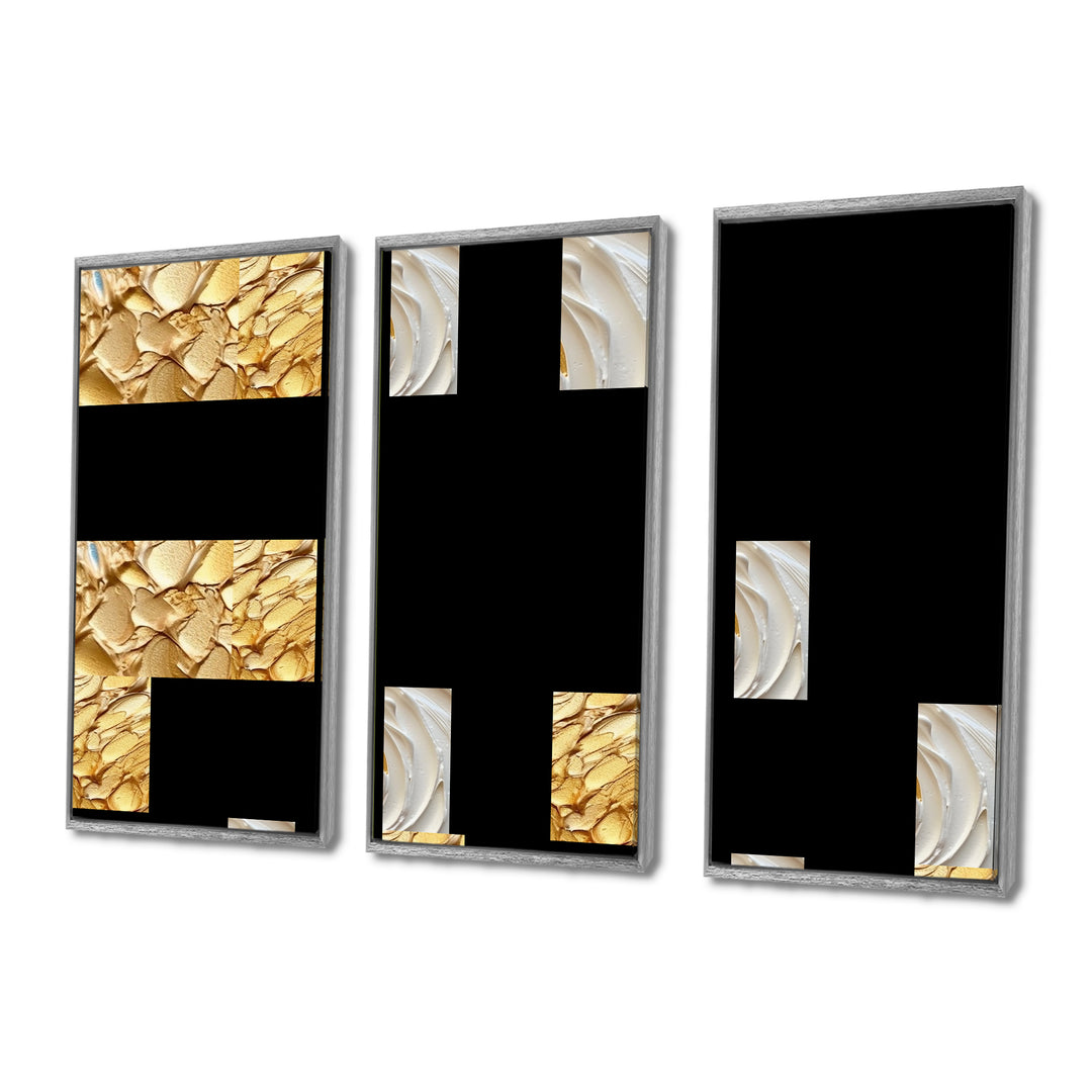 Gold Eternal Swirl I - Multi-Panels